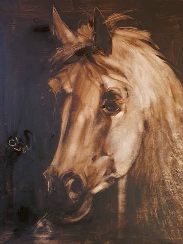 Original Horse Paintings by Victor Costachescu
