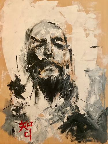 Original Abstract Portrait Paintings by Eric Son