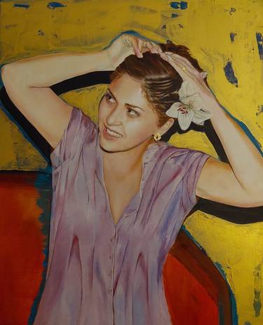 Original Portraiture Portrait Paintings by Laura Gonzalez del Valle