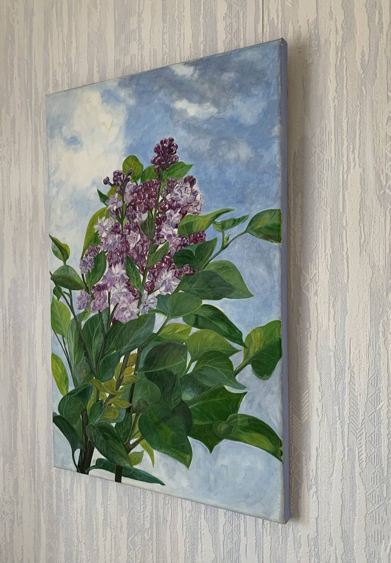 Original Expressionism Floral Painting by Busellato Marie-Ange