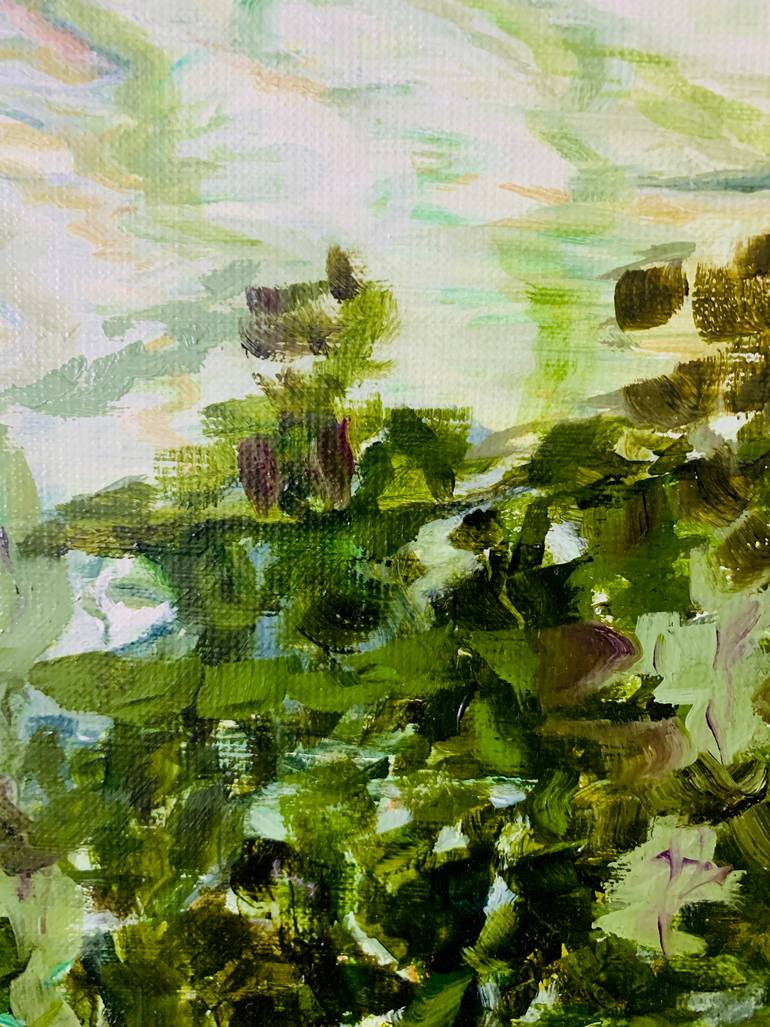Original Abstract Nature Painting by Busellato Marie-Ange