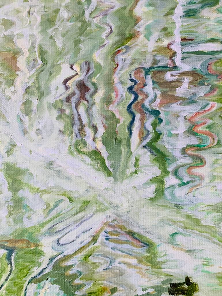 Original Abstract Nature Painting by Busellato Marie-Ange