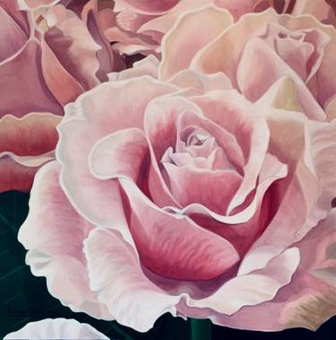 Original Floral Paintings by Busellato Marie-Ange