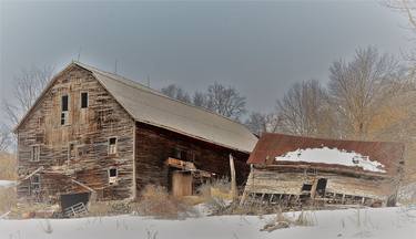 Crumbling Barn in Winter - Limited Edition of 15 thumb