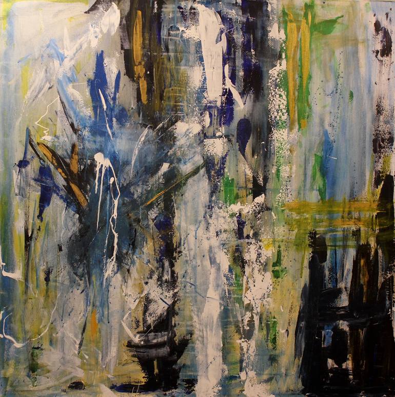 Original Modern Abstract Painting by Beth Ann Menchaca