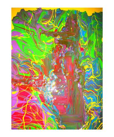 Print of Abstract Expressionism Abstract Paintings by phil doan