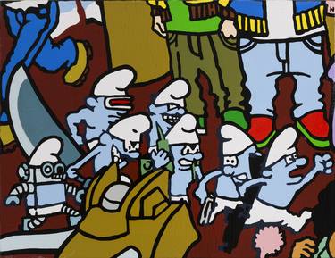 Print of Cartoon Paintings by Nedo Yoo