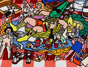 Original Pop Art Still Life Paintings by Nedo Yoo