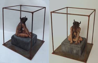Original Figurative Animal Sculpture by Jill Desborough