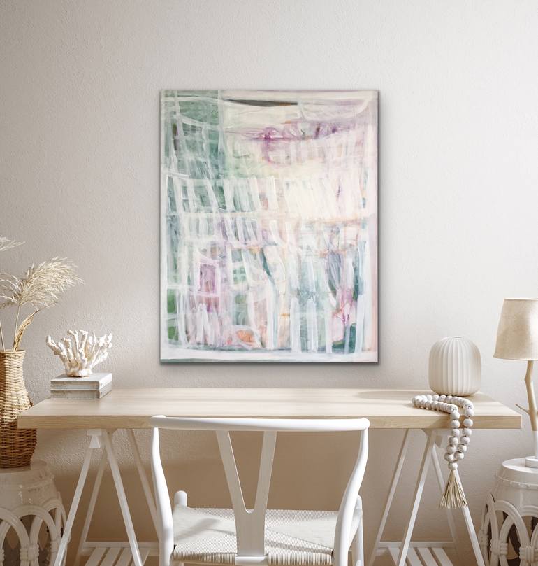 Original Abstract Expressionism Abstract Painting by Iris Lehnhardt