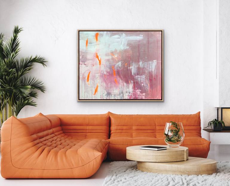 Original Abstract Expressionism Abstract Painting by Iris Lehnhardt