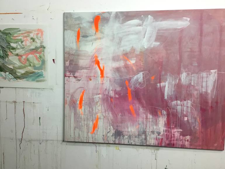 Original Abstract Expressionism Abstract Painting by Iris Lehnhardt