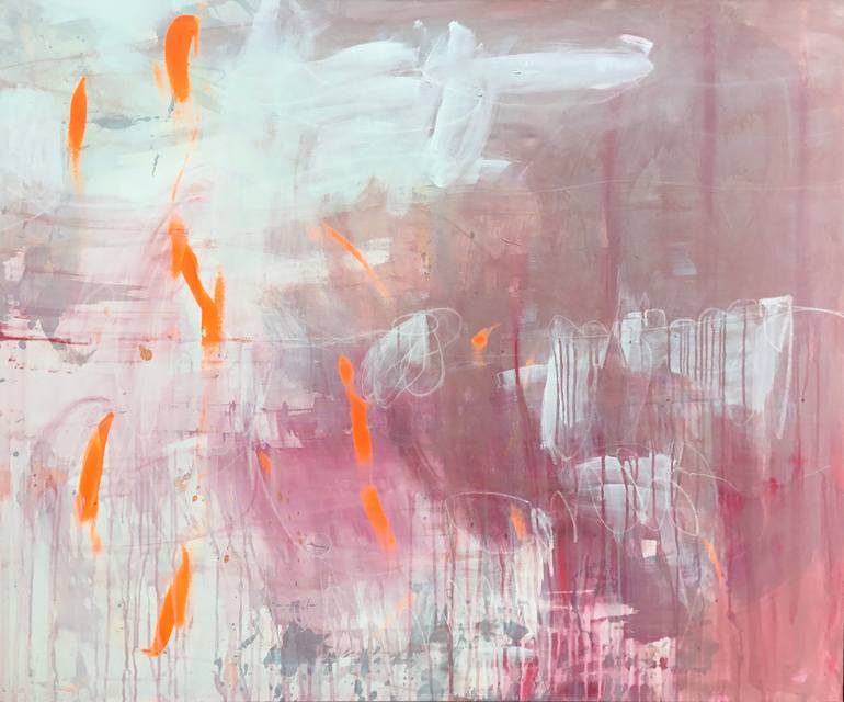 Original Abstract Expressionism Abstract Painting by Iris Lehnhardt