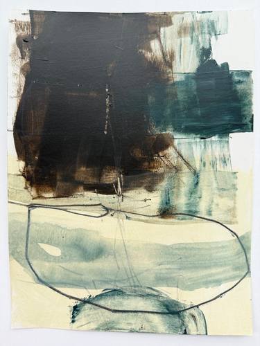 Original Abstract Expressionism Abstract Painting by Iris Lehnhardt