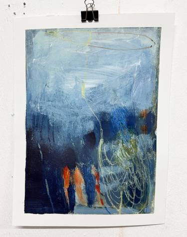 Original Abstract Expressionism Abstract Painting by Iris Lehnhardt