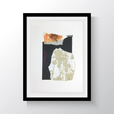 Original Abstract Collage by Iris Lehnhardt