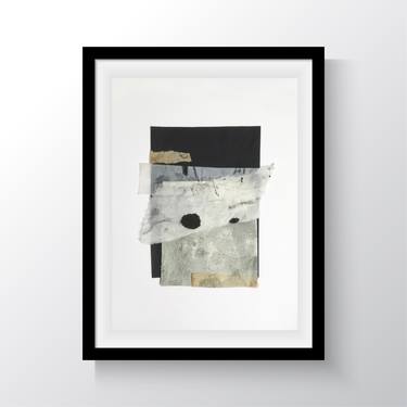 Original Abstract Collage by Iris Lehnhardt