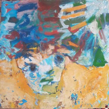 Original Abstract Portrait Paintings by joseph tany