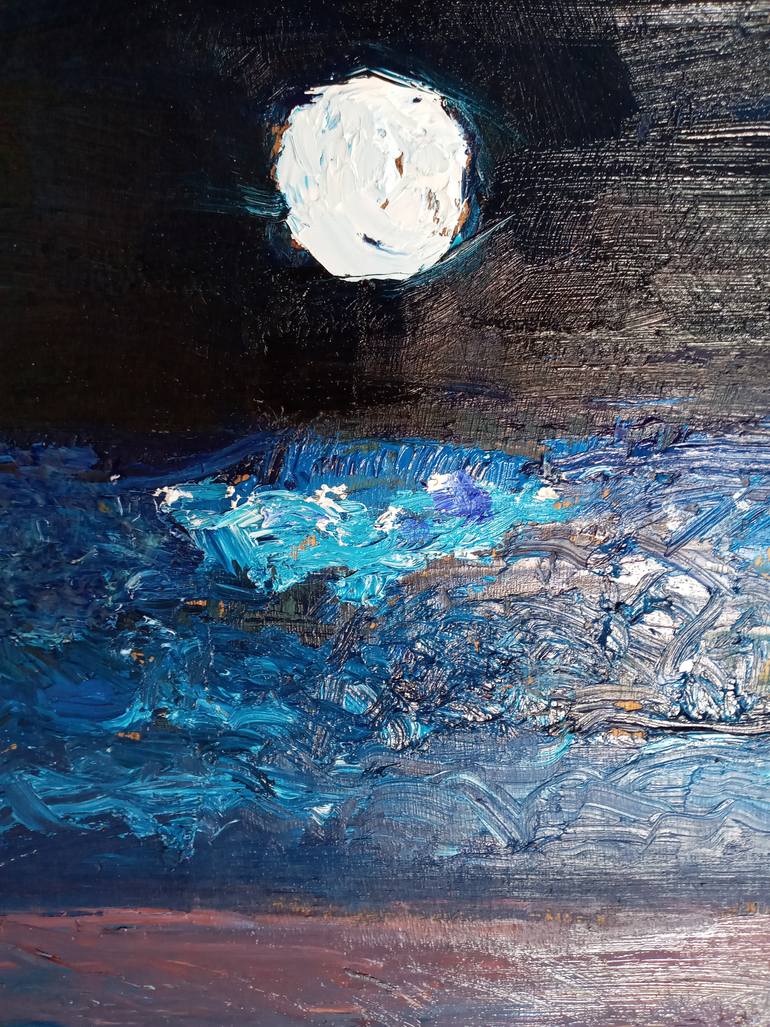 Original Documentary Erotic Painting by Joseph Tany