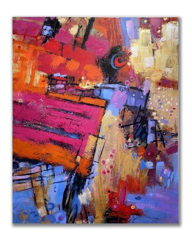 Original Abstract Paintings by Janet Bothne