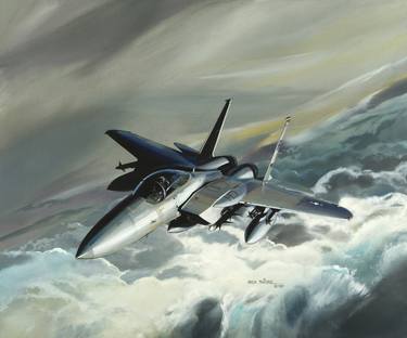 Original Airplane Paintings by Rich Thistle