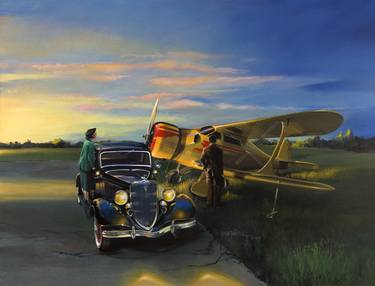 Original Airplane Paintings by Rich Thistle