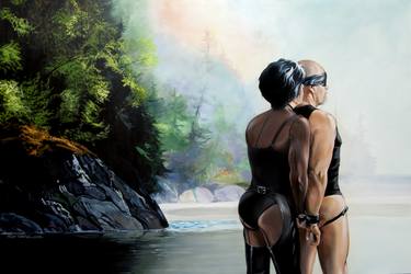 Original Fine Art Erotic Paintings by Rich Thistle