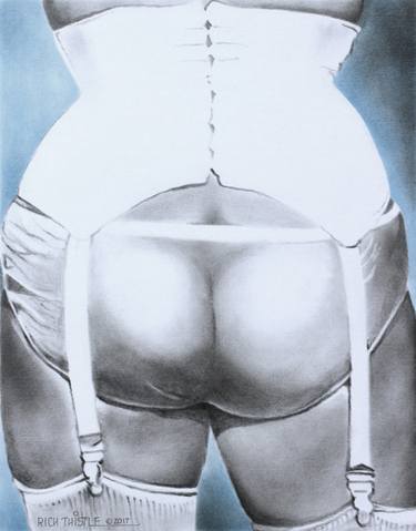 Original Fine Art Erotic Drawings by Rich Thistle