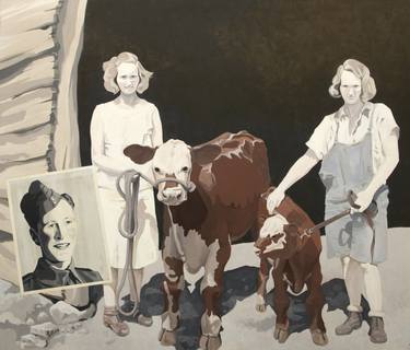 Original Fine Art Rural life Paintings by Rich Thistle