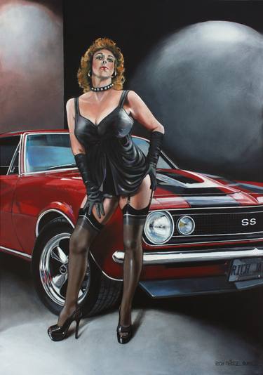 Original Car Paintings by Rich Thistle