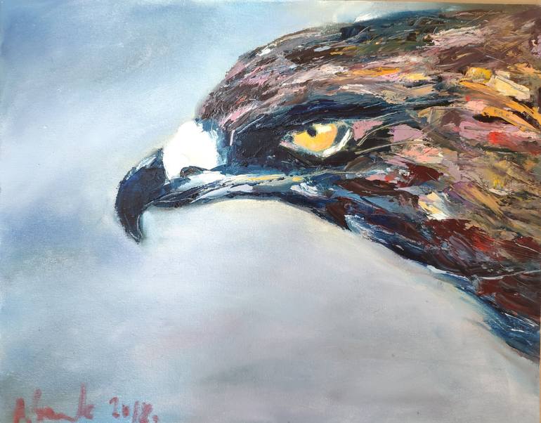 I was called Eagle Painting by Anna Saczuk | Saatchi Art