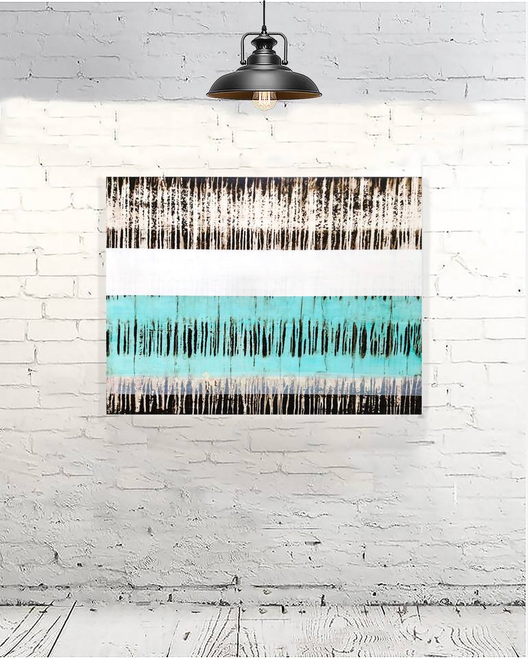 Original Abstract Expressionism Abstract Painting by Jenny Toft