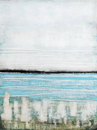 Print of Abstract Beach Paintings by Jenny Toft