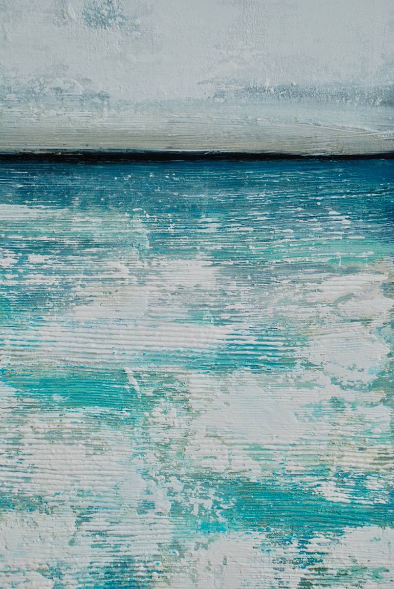 Original Beach Painting by Jenny Toft