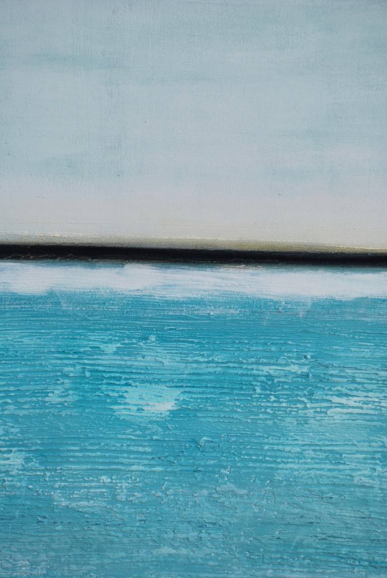 Original Fine Art Beach Painting by Jenny Toft