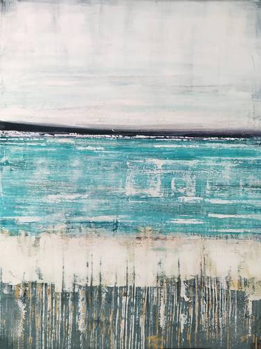 Original Abstract Seascape Paintings by Jenny Toft