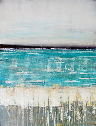 Original Abstract Seascape Paintings by Jenny Toft