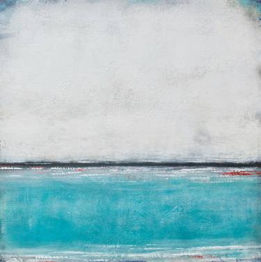 Print of Abstract Beach Paintings by Jenny Toft