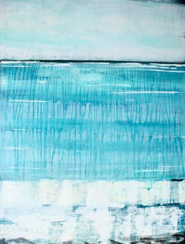 Original Abstract Expressionism Seascape Paintings by Jenny Toft