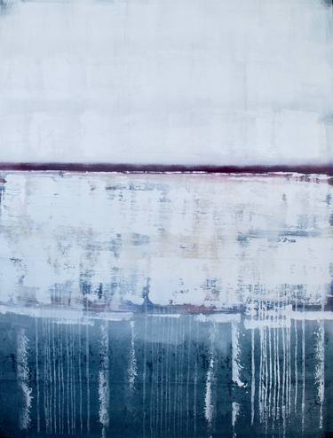 Print of Abstract Beach Paintings by Jenny Toft