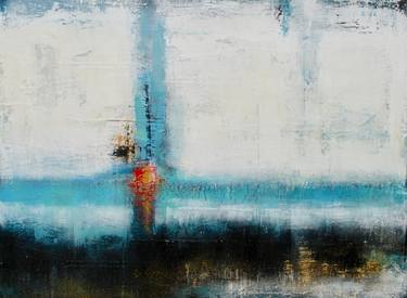 Print of Abstract Seascape Paintings by Jenny Toft