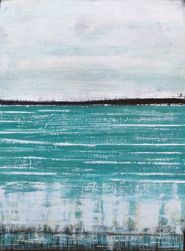 Original Abstract Beach Paintings by Jenny Toft