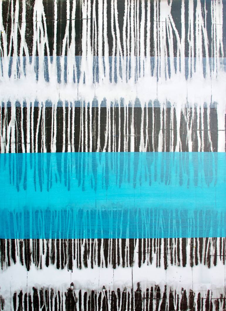 Print of Abstract Beach Paintings by Jenny Toft