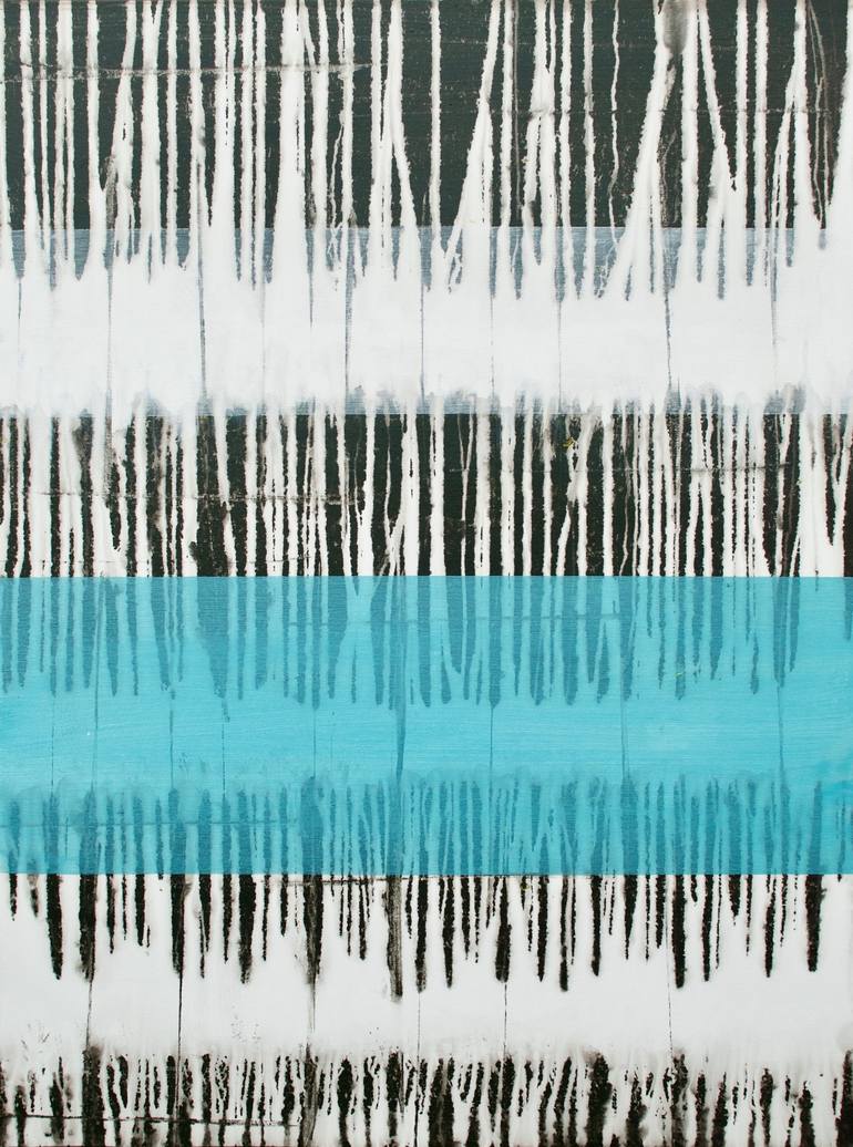 Print of Abstract Beach Paintings by Jenny Toft