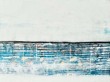 Original Abstract Beach Paintings by Jenny Toft