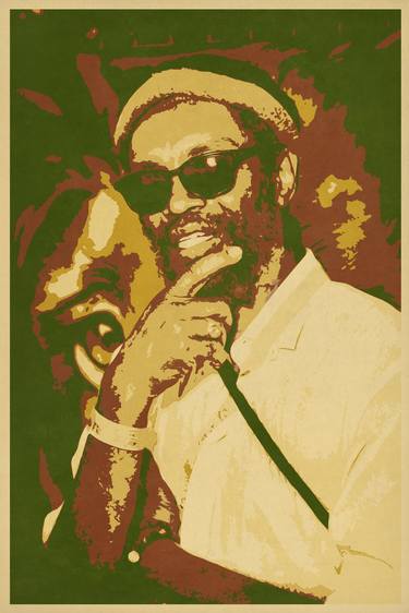 Judah Eskender Tafari - Jah Light Vintage Pulp Poster - Limited Edition of 10 thumb