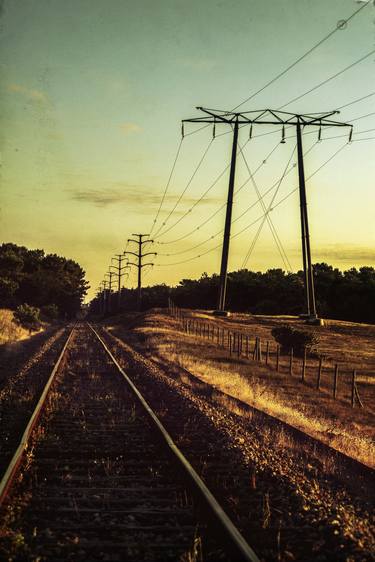 Original Train Photography by Antoine Violleau