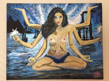 Original Modern Nude Paintings by AJ Watson