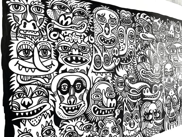 Original Other Graffiti Drawing by Scott Walker