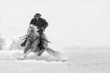 Large Cowboy Photo Print | Spirit of the Rider thumb